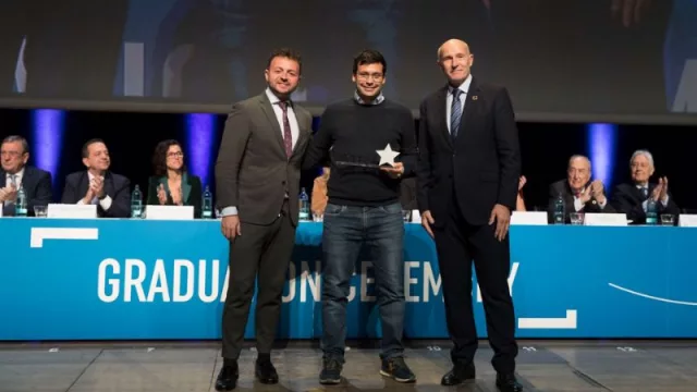Oriol Fuertes, CEO y Fundador de Qida, galardonado con el Premio Aster al Mejor Emprendedor
