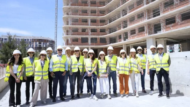 El Fórum visita el nuevo proyecto Residencial A12’Quart en su fase de construcción del Grupo Ática en Quart de Poblet