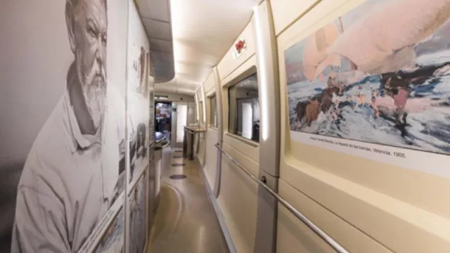 Sorolla y su arte viaja en AVE en agosto y septiembre (Renfe se convierte de nuevo en el tren de la cultura)