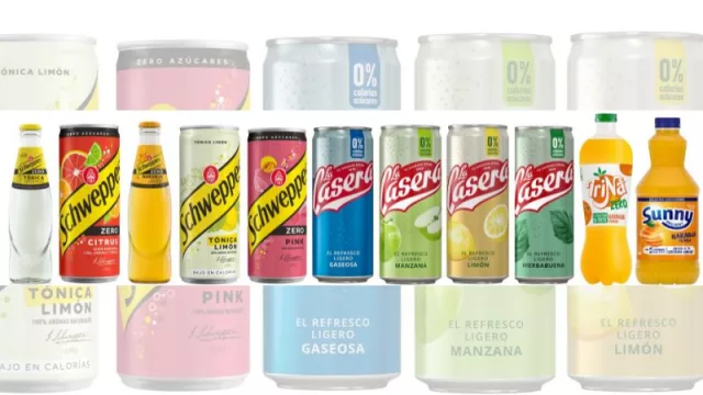 El 98% de los refrescos de Suntory Beverage & Food Spain ya son bajos en calorías (o zero)