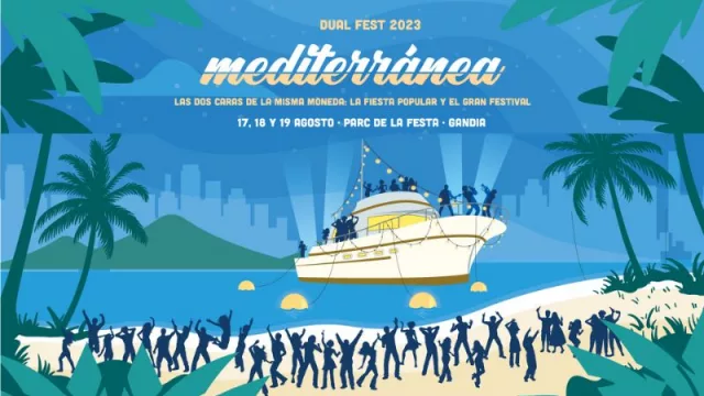 Mediterránea Dual Fest 2023: llega el festival 100% indie a Gandía (del 17 al 19 de agosto)