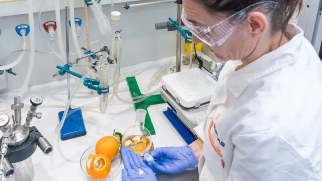 La Generalitat financia el desarrollo de nuevos materiales sostenibles de construcción producidos a partir de dióxido de carbono y pieles de cítricos