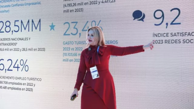 Nuria Montes destaca los buenos datos turísticos de 2023 y avanza un pronóstico muy positivo para 2024