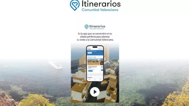 Turisme activa una nueva aplicación móvil con información sobre ‘Itinerarios’ para poder recorrer las comarcas de la Comunitat Valenciana