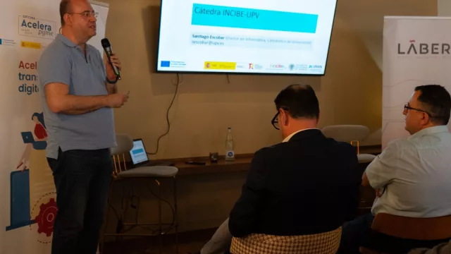 Una jornada presenta la Cátedra de Ciberseguridad INCIBE-UPV a las empresas de Alicante