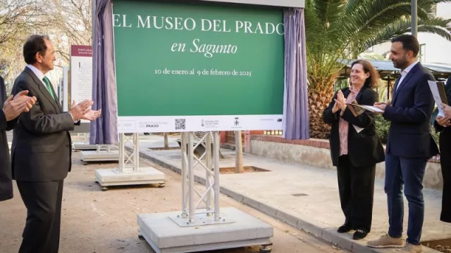 'El Prado en las Calles' llega a Sagunto con maestros como Goya, Velázquez, El Greco o Rubens a través de obras a tamaño real