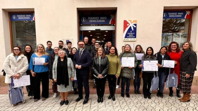 Turisme Comunitat Valenciana entrega los distintivos ‘Sicted’ de calidad turística a entidades y servicios turísticos de Benicàssim