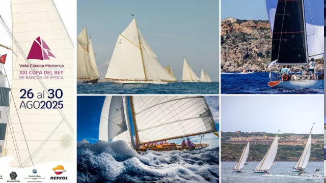 Veleros de época regresan a Menorca en la regata más bella del Mediterráneo