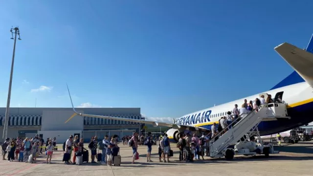El aeropuerto de Castellón logra en julio su mejor registro mensual y supera por primera vez los 40.000 pasajeros en un mes
