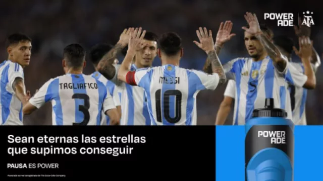 Powerade, el Hidratador Oficial del Mundial, acompañará a la Selección en su camino a defender el título