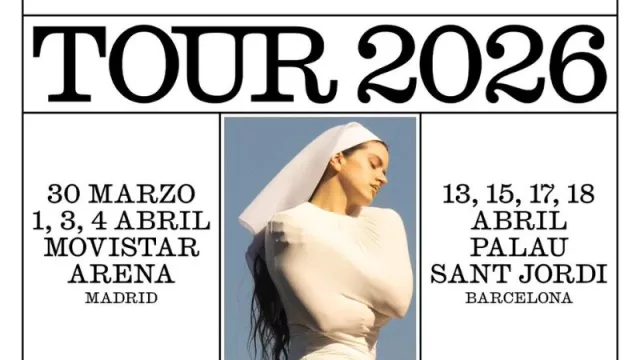 ¡Rosalía traerá Lux tour 2026 a Madrid y Barcelona!