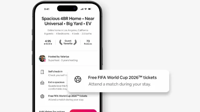 ¿Viajas a la Copa Mundial de la FIFA 2026? Los anfitriones de Airbnb te dan hospedaje y una sorpresa (reparten más de 1.300 entradas gratuitas)