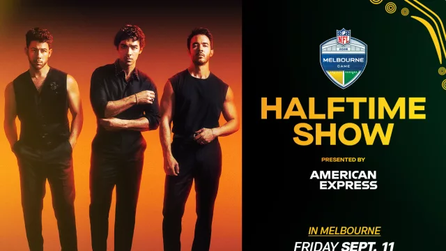 Los Jonas Brothers encabezarán el show de medio tiempo del histórico partido de la NFL en Melbourne