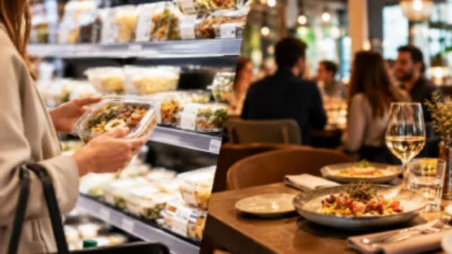 A pesar del auge de los mercaurantes, el 84% de los comensales españoles asegura que sigue saliendo a restaurantes igual